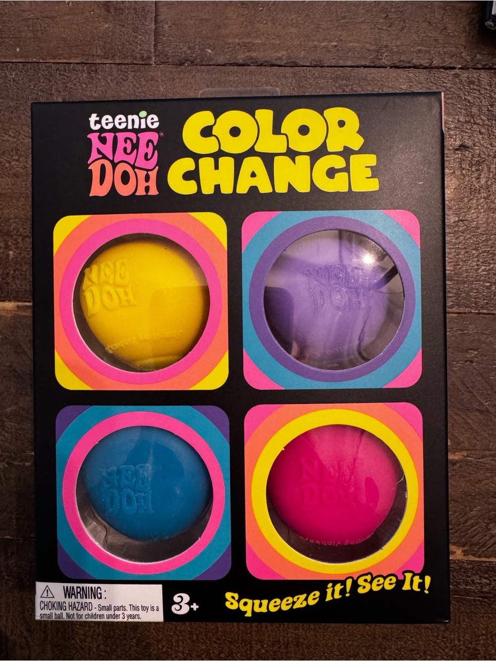teenie NEEDOH Color Change Set - Yellow, Purple, Blue, Pink
